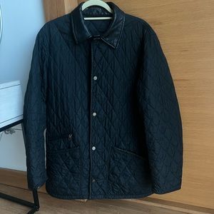 Salvatore ferragamo buttoned patch jacket